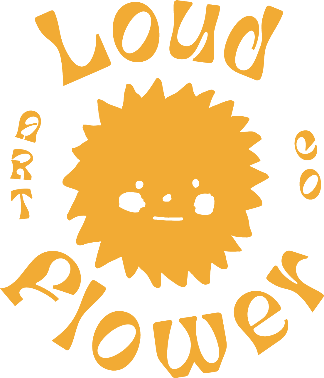 Loud Flower Art Co Logo